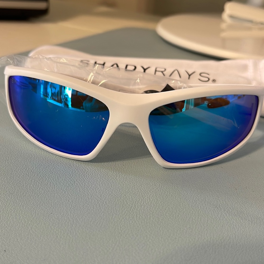 ShadyRays Brand new X Series White Glacier Polarized Sunglasses